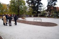 Siłownia plenerowa przy ulicy Polarnej 